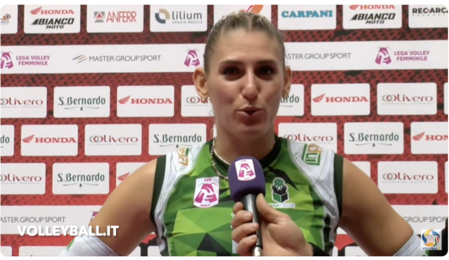 Vallefoglia:Camilla Mingardi, MVP contro Cuneo