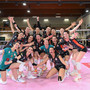 A2 Tigotà: La finale promozione sarà Macerata-Messina. Le arancionere superano 3-1 Trento in in Gara 3 di Semifinale