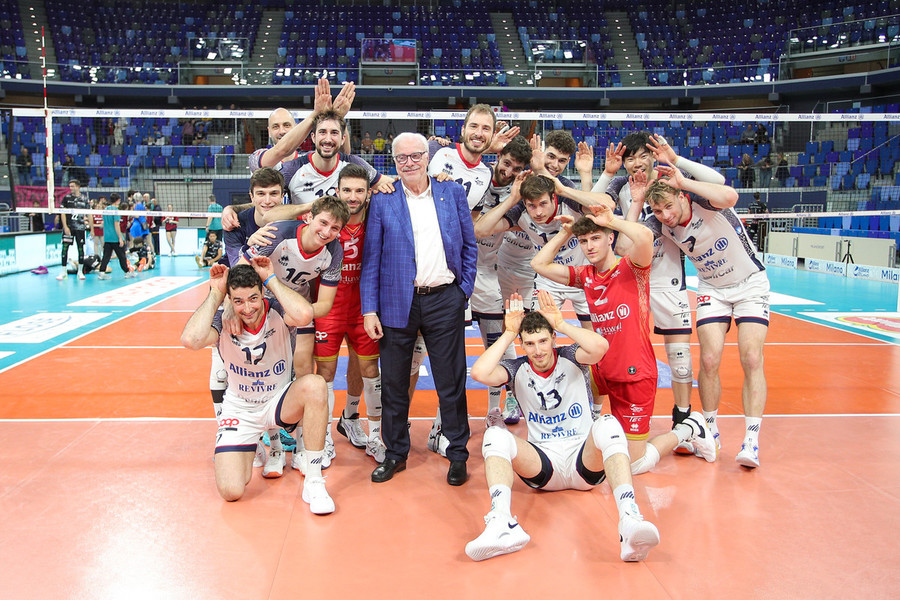 Superlega: Milano torna a sorridere. Netto 3-0 su Padova e primi tre punti