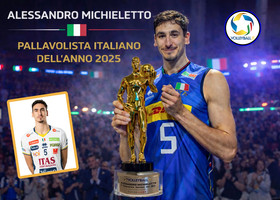 Alessandro Michieletto Pallavolista Italiano dell'Anno 2025