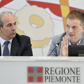 Il presidente del CR Piemonte Paolo Marangon e il vice Presidente Fipav Massimo Sala