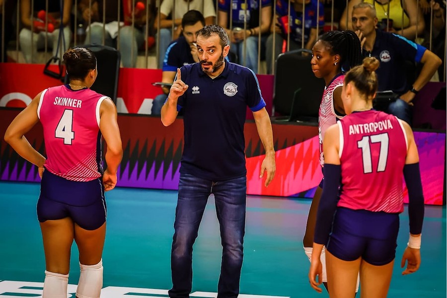 Coach Marco Gaspari Coach Marco Gaspari