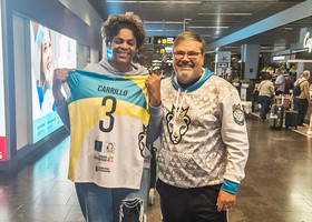 Carrillo all'arrivo in Spagna