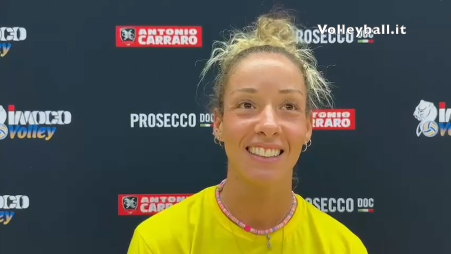 Conegliano: Primo giorno di raduno con la novità della bandiera del club Moky De Gennaro