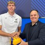 Lukas Glatz con il DS Adi Lami