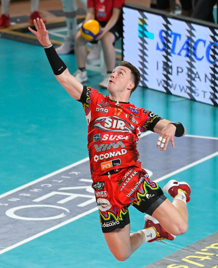 Perugia: Plotnytskyi, &quot;Partita durissima, ma abbiamo tenuto fino alla fine&quot;