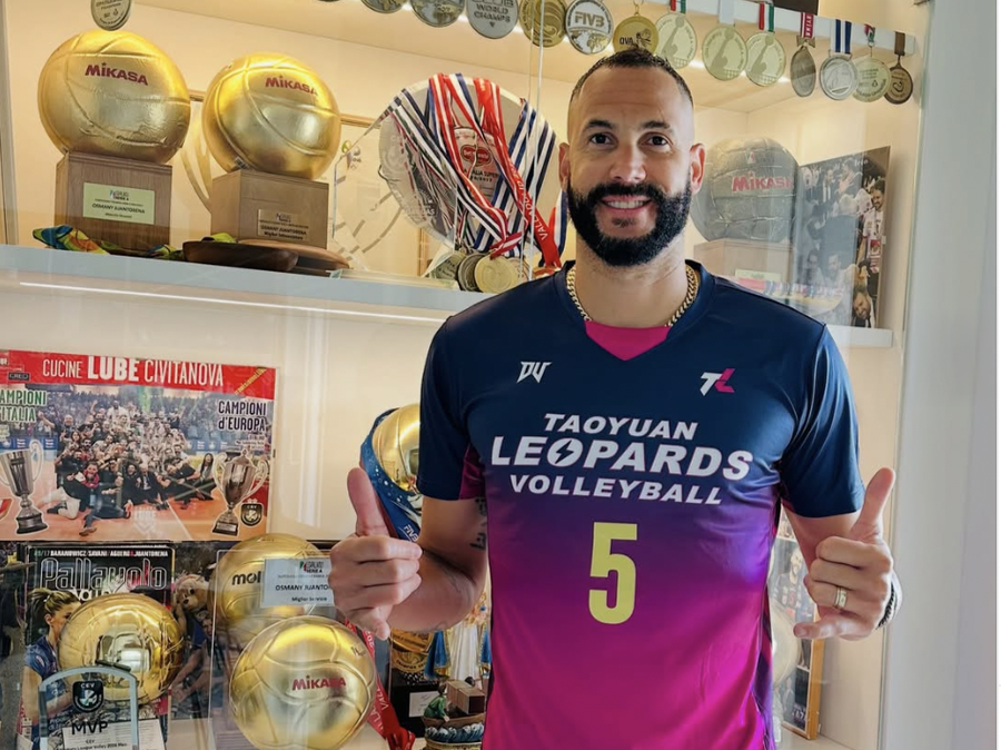 Osmany Juantorena parte per Taiwan, dove vestirà la maglia dei Taoyuan Leopards Osmany Juantorena parte per Taiwan, dove vestirà la maglia dei Taoyuan Leopards