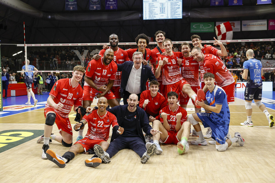 Piacenza supera Trento Piacenza supera Trento