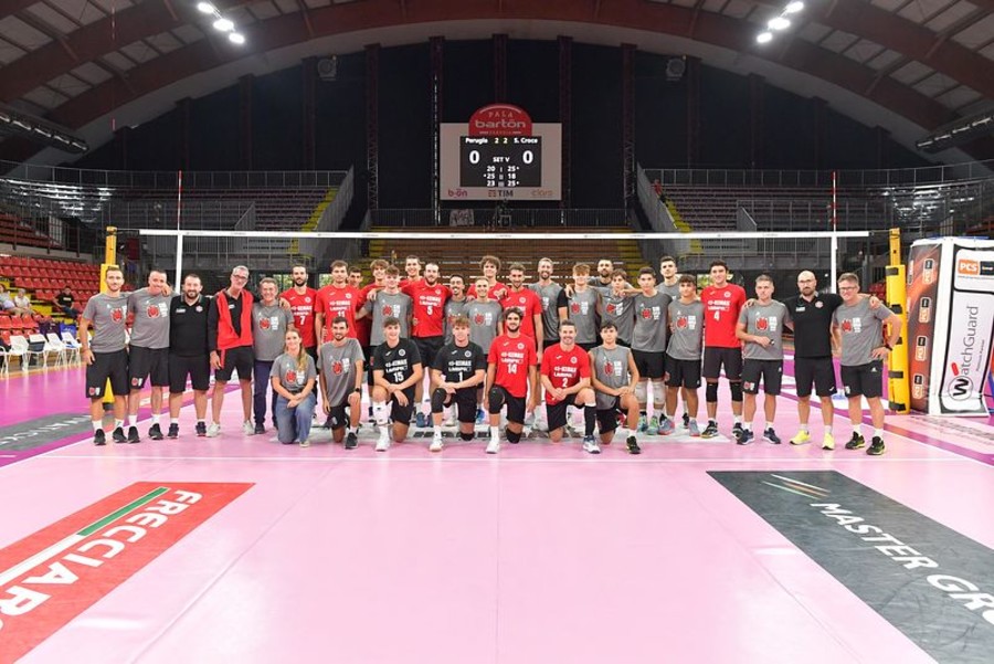 Perugia: Ben Tara ne fa 25. 2-2 tra Sir e Santa Croce