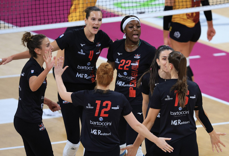 Amichevoli: Perugia-Roma, Cuneo-Chieri