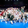 La Polonia festeggia dopo il 3.2 sul Belgio