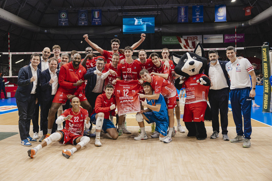 Piacenza, vittoria dedicata a Galassi Piacenza, vittoria dedicata a Galassi