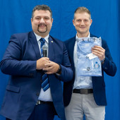 Il neo-presidente del Comitato Territoriale William Aimar e il vice presidente nazionale Massimo Sala