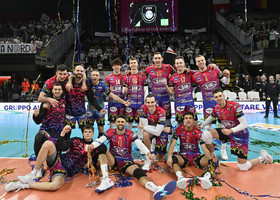 Champions League: Perugia domina Berlino e resta in testa al girone C Champions League: Perugia domina Berlino e resta in testa al girone C