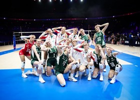 La Polonia festeggia dopo il 3.2 sul Belgio