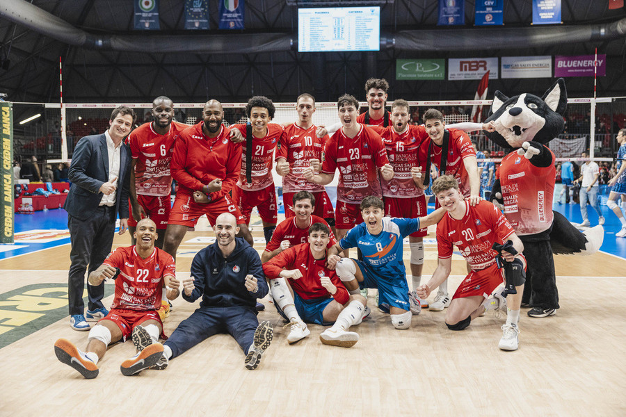 Superlega Credem Banca: Piacenza non fa sconti. 3-0 ad una Cisterna incerottata