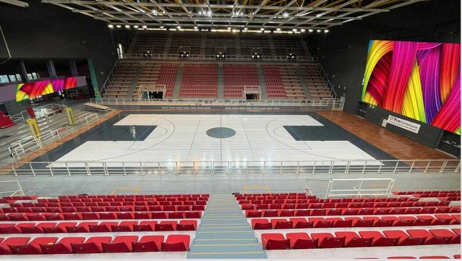 Il PalaCrisafulli di Pordenone