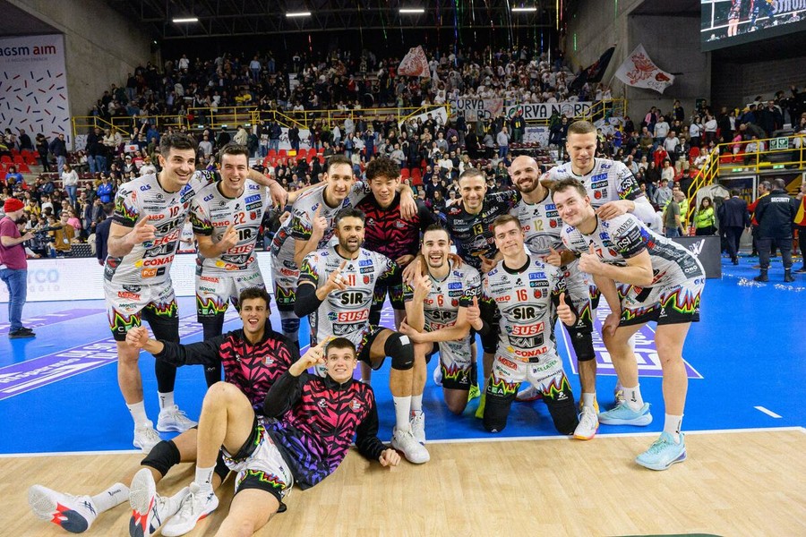 Superlega: Perugia ristabilisce le gerarchie. Indiscusso 3-0 a Verona, Giannelli MVP