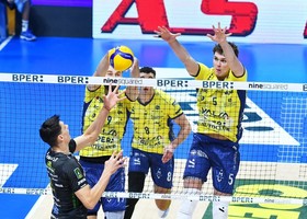 Superlega Credem Banca: Anticipo a Modena. Risultati, classifica e programma