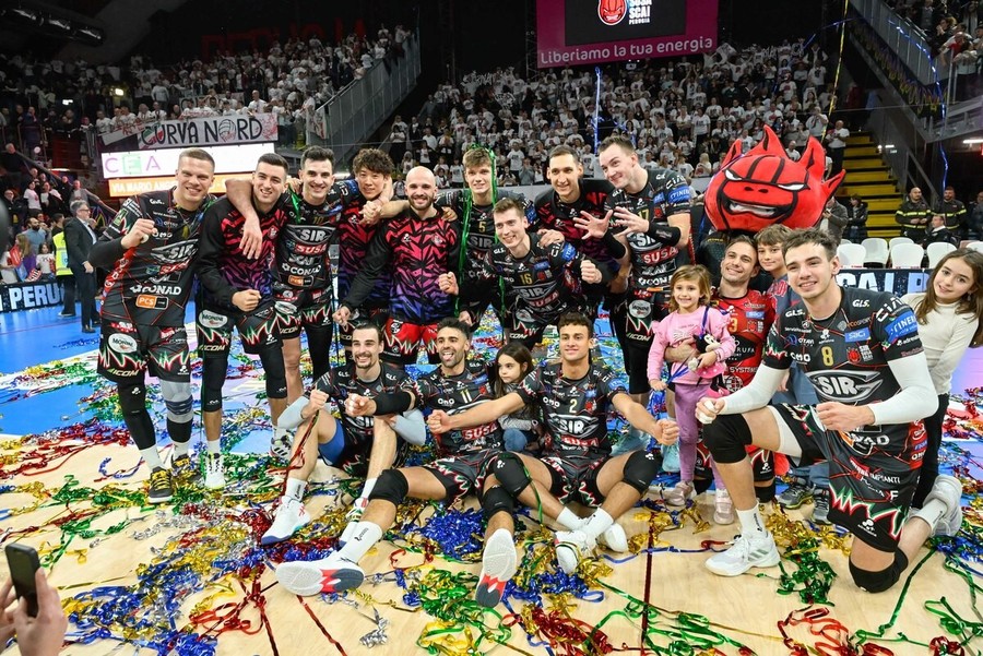 Del Monte Coppa Italia: Perugia batte Civitanova 3-1 e conquista la Final Four