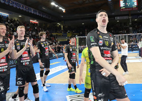 Marko Podrascanin, 4 scudetti all'attivo. Due con Civitanova, uno con Perugia