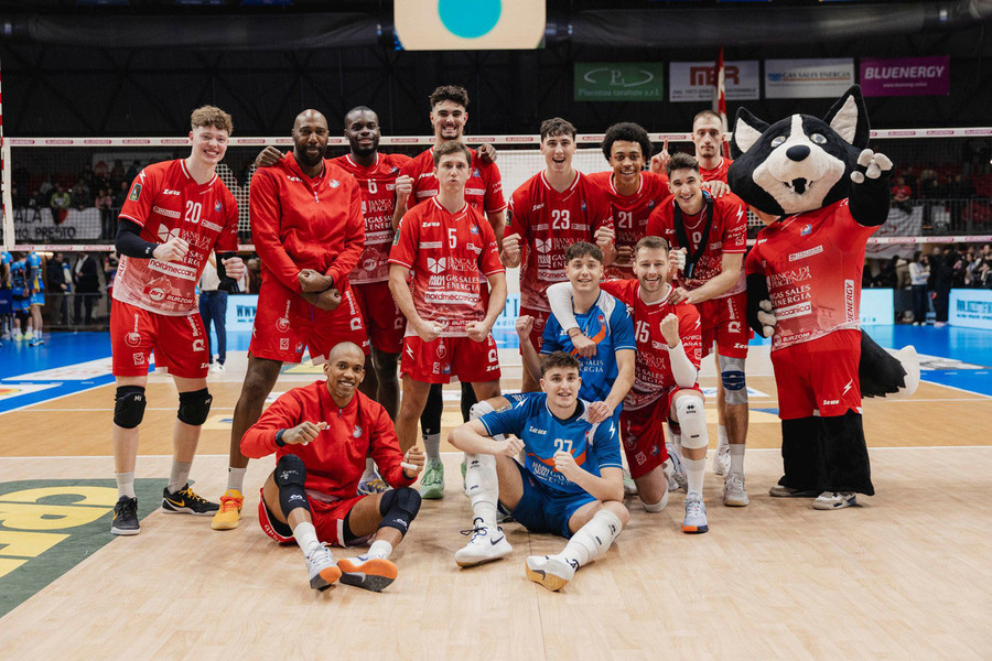 Superlega Credem Banca: Piacenza cala il poker di 3-0, Grottazzolina paga il servizio ma lascia rimpianti nel secondo set