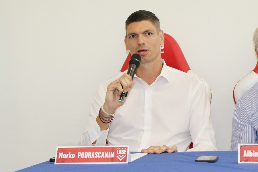 Podrascanin nuovo DS della Lube