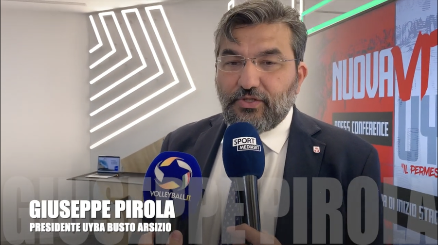 Busto Arsizio: Il presidente Pirola e l'effetto Velasco.&quot;Progetto a lungo respiro per tornare dove ci spetta&quot;