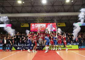 Cev Cup: Piacenza, la coppa europea è tua. E' storia!
