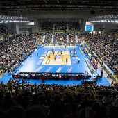 Superlega Credem Banca: Semifinale gara3. Risultato e statistiche set per set. Verona - Civitanova 1-0