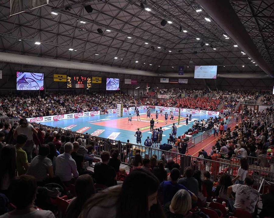 Superlega: A Piacenza cambia l'orario di Gara4