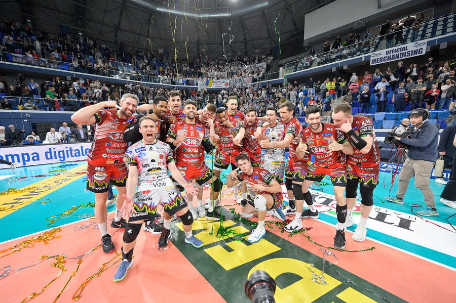 Superlega: Perugia torna in finale scudetto. 3-1 a Milano. 5.400 spettatori