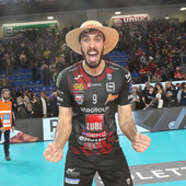 Poriya versione "One Piece" con la maglia Lube 2024/25