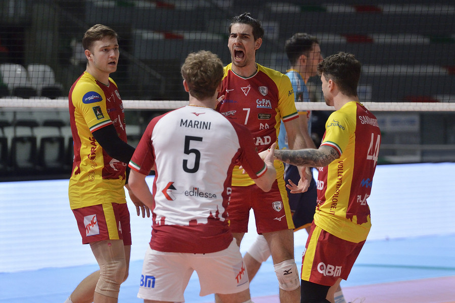 Del Monte Coppa Italia A3: La programmazione dei Quarti di Finale