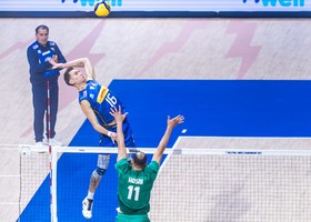 Yuri Romanò, 11 punti; 1 ace, 10 punti in attacco, 71% di positività, 64% di efficienza Yuri Romanò, 11 punti; 1 ace, 10 punti in attacco, 71% di positività, 64% di efficienza