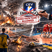 CEV: Possibile ritorno delle nazionali giovanili russe nelle competizioni europee, polemiche sulla decisione