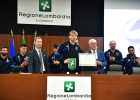 Milano: Il Consiglio regionale premia Allianz Powervolley