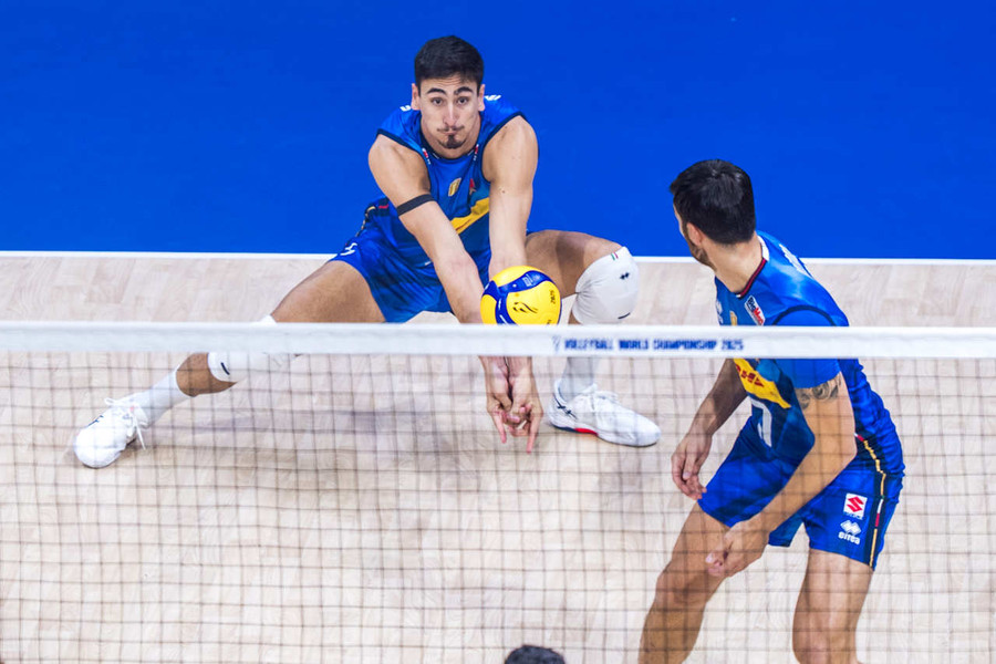Alessandro Michieletto, 15 punti all'attivo, 4 ace, 53% di attacco, 2 muri; 60% di ricezione positiva