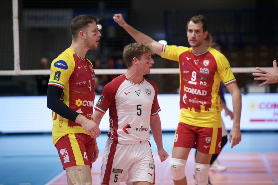 A3 Credem Banca: Girone Bianco. 7ª di andata. Risultati, classifica e prossimo turno