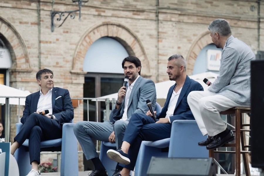 Romiti, coach Ortenzi e Stankovic