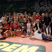 A3 Credem Banca: Reggio Emilia promossa in A2: 3-0 su Reggio Calabria in Gara 5