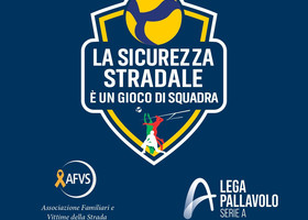 La sicurezza stradale è un gioco di squadra: Lega Pallavolo Serie A, AFVS e Credem uniscono sport e prevenzione La sicurezza stradale è un gioco di squadra: Lega Pallavolo Serie A, AFVS e Credem uniscono sport e prevenzione