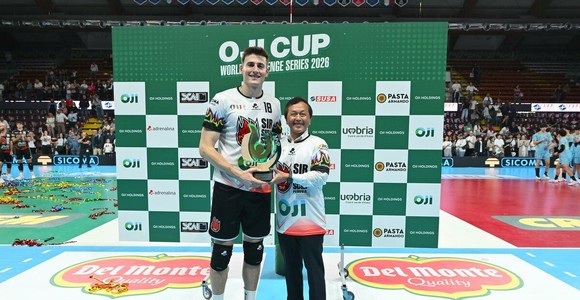 Sanguinetti subito MVP Sanguinetti subito MVP