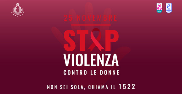 FIPAV, Lega Volley Femminile e Lega Pallavolo Serie A unite per la Giornata internazionale per l'eliminazione della violenza contro le donne