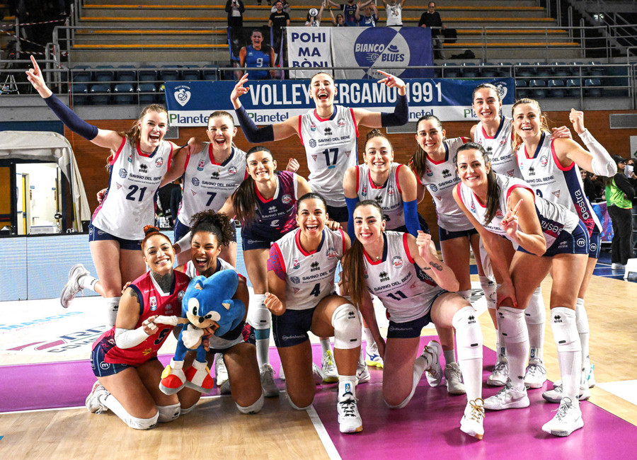 Scandicci festeggia a Bergamo senza Ognjenovic e con Nwakalor ko all'ultima palla