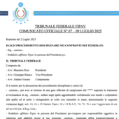 Provvedimento disciplinare