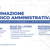 Fipav Lombardia: Corsi dirigenti: la formazione giuridico amministrativa in 3 incontri online