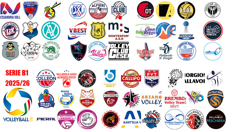 Serie B1 Femminile: Online sull'APP Volleyball.it+ i roster 2025/26