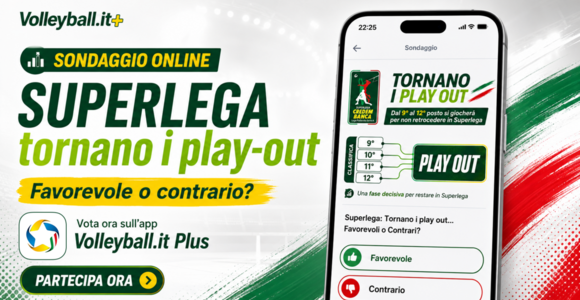 Sondaggio online sull'APP Volleyball.it+ Sondaggio online sull'APP Volleyball.it+