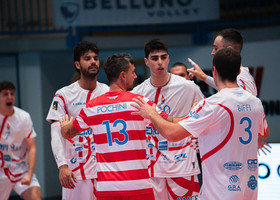 A3 Credem Banca: Anticipo per San Giustino. 3-0 al Sarroch